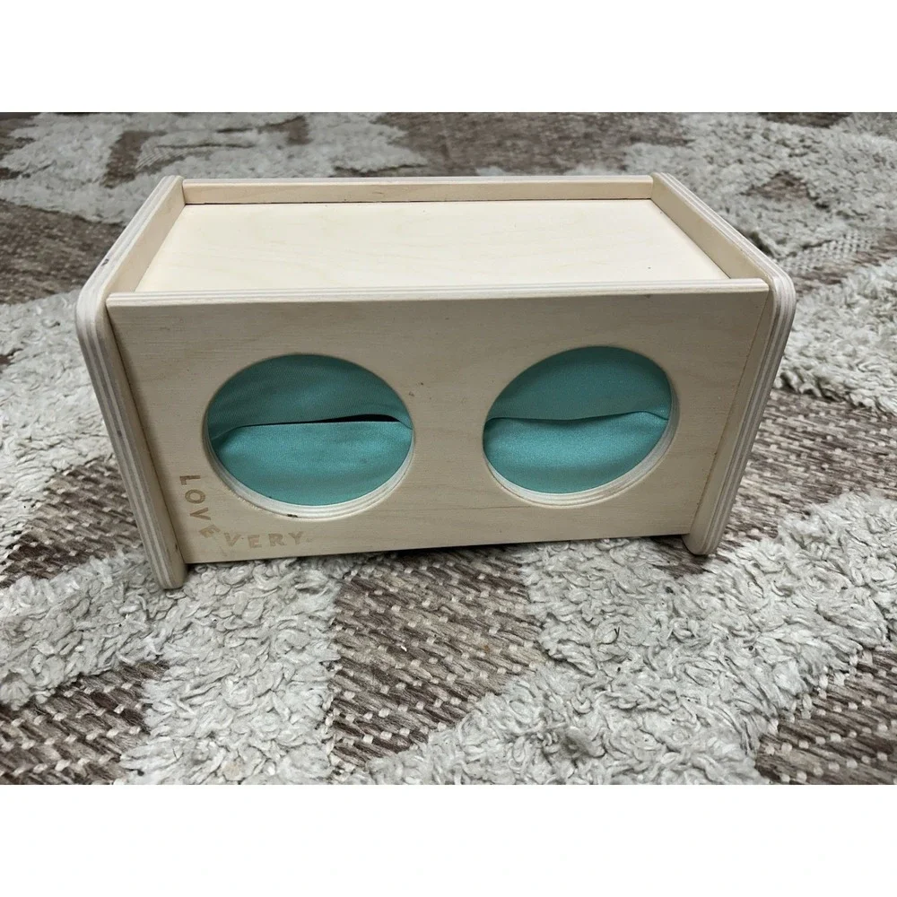 Lovevery Montessori Sensory Box Analyst Play Kit Tactile Guessing‎ Game BOX ONLY